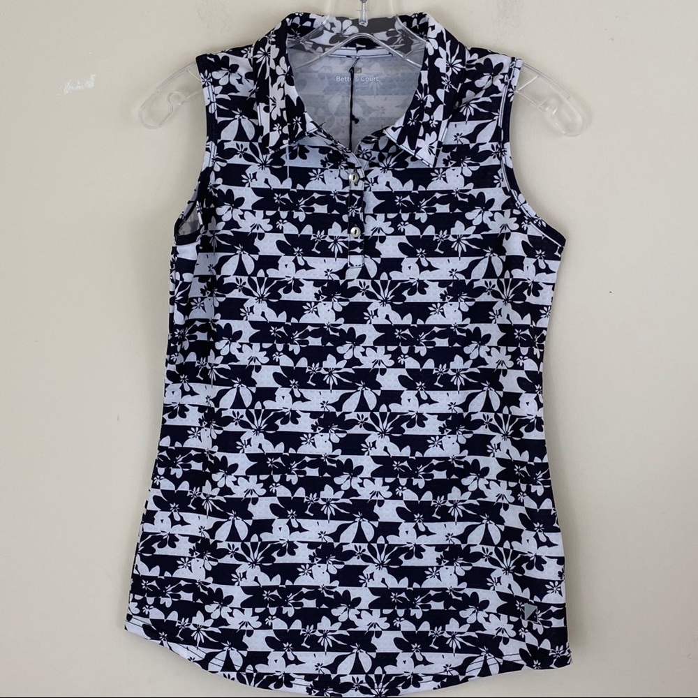 Bette & Court UPF 50 Golf  Sleeveless Polo